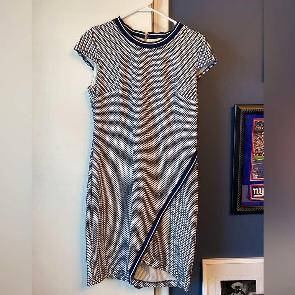 Tommy Hilfiger Asymmetrical Work Appropriate Mini Dress